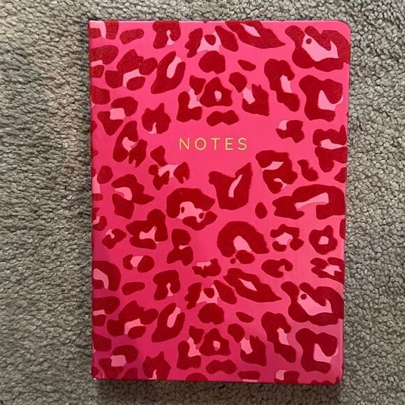 Eccolo Cheetah Print Velvet Notebook! - Picture 1 of 5